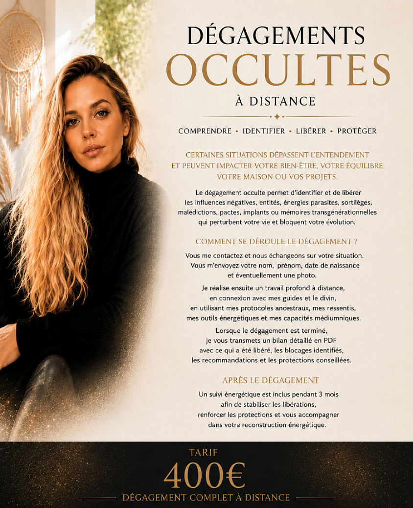 Dégagement occulte a distance
